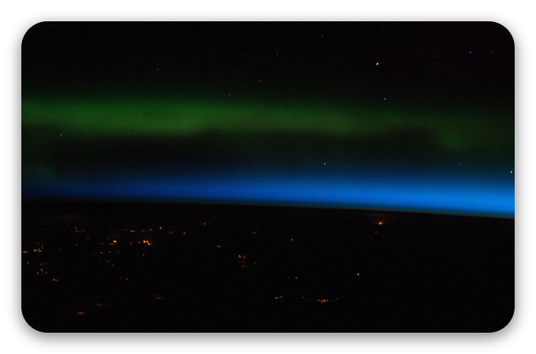 Polarlicht aus dem All