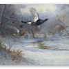 Grouse in Flight