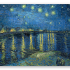 Sternennacht über der Rhone