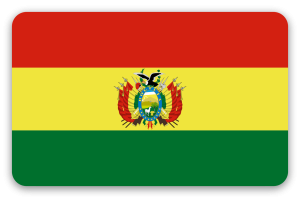 Bolivien - Kartensticker