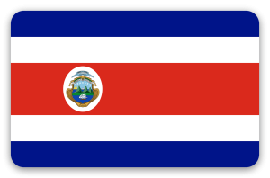 Costa Rica - Kartensticker