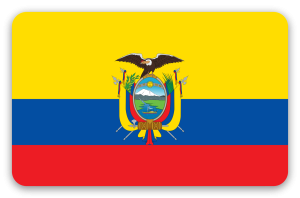 Ecuador - Kartensticker