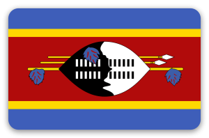 Eswatini - Kartensticker