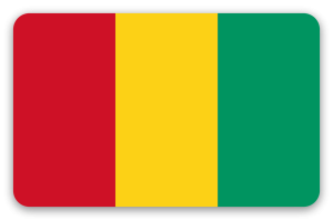 Guinea - Kartensticker