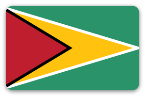 Guyana - Kartensticker