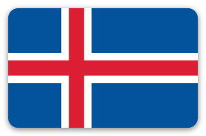Island - Kartensticker