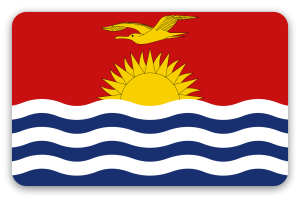 Kiribati - Kartensticker