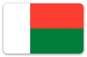 Madagaskar - Kartensticker