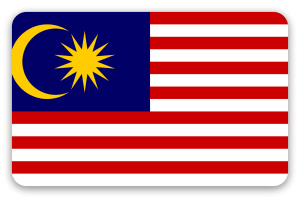 Malaysia - Kartensticker
