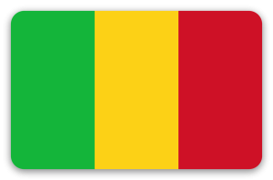 Mali - Kartensticker