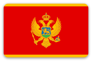 Montenegro - Kartensticker