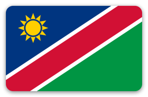 Namibia - Kartensticker