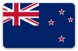 Neuseeland - Kartensticker