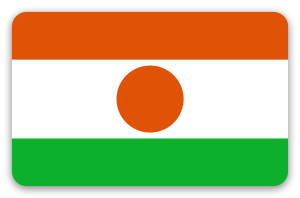 Niger - Kartensticker