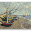 Fischerboote am Strand