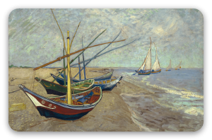 Fischerboote am Strand