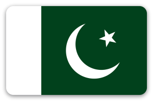 Pakistan - Kartensticker