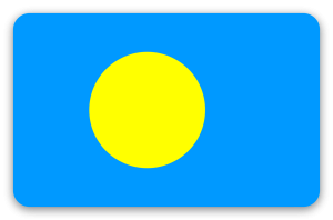 Palau - Kartensticker