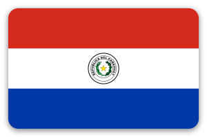 Paraguay - Kartensticker