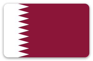 Katar - Kartensticker