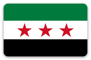 Syrien - Kartensticker
