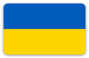 Ukraine - Kartensticker