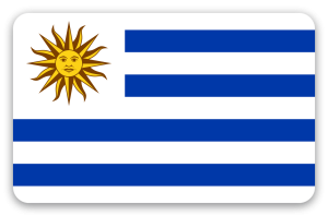 Uruguay - Kartensticker
