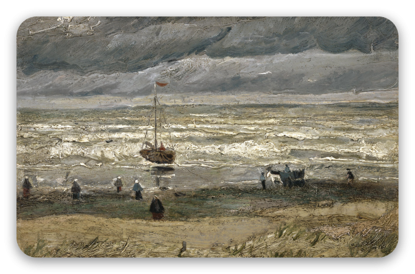 Meerblick bei Scheveningen