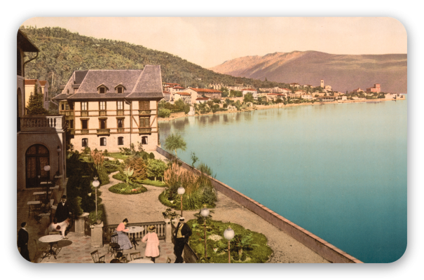 Der Gardasee um 1900