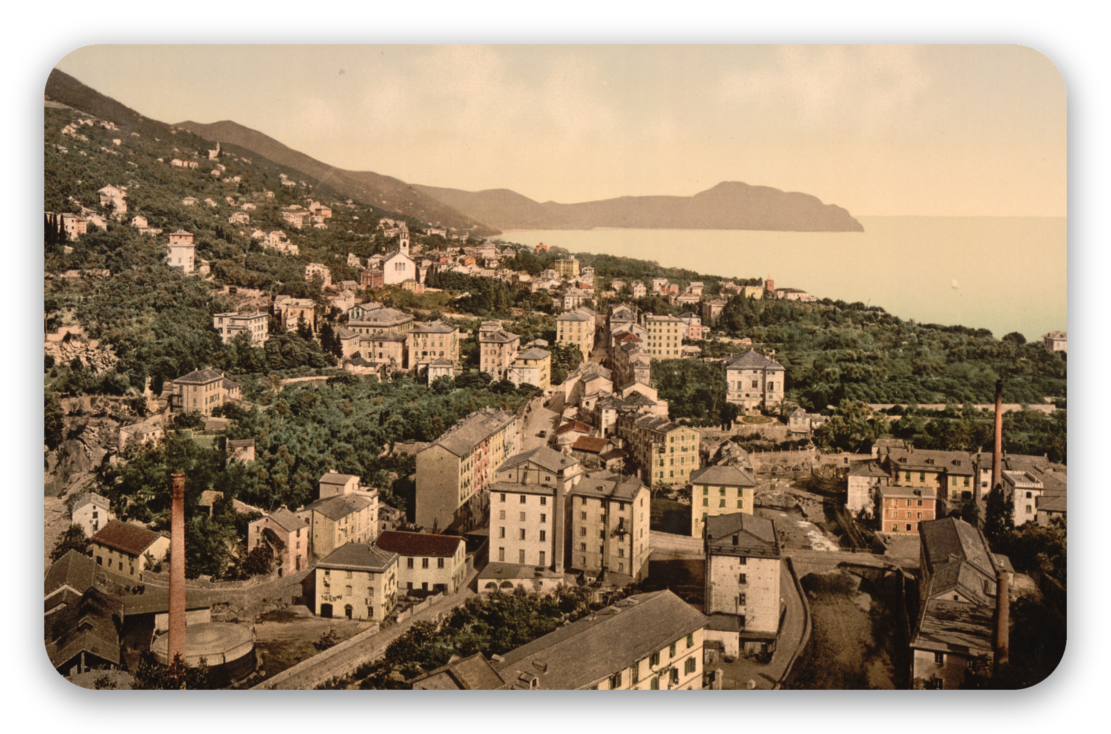 Genua um 1900